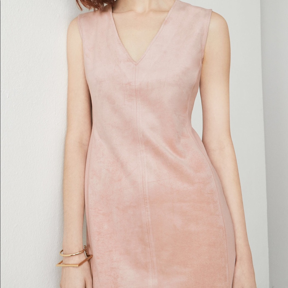 BCBG | Faux Suede Dress XS